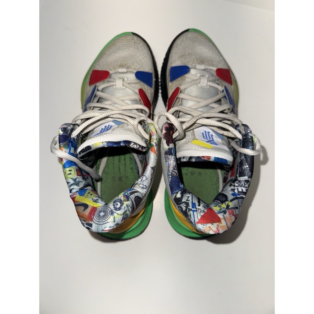 Nike Shoes Kyrie 7 Visions 2021 Size 8.5 9.5 DC9122 001 Sneaker With Box - Picture 6 of 15